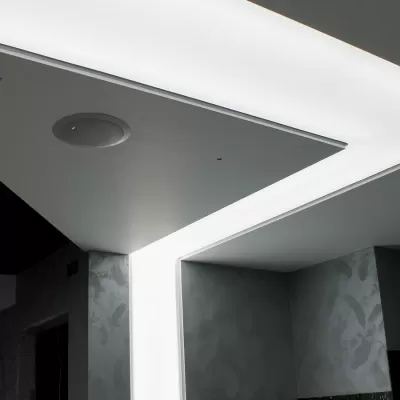 Caurspīdīgi griesti no MSD